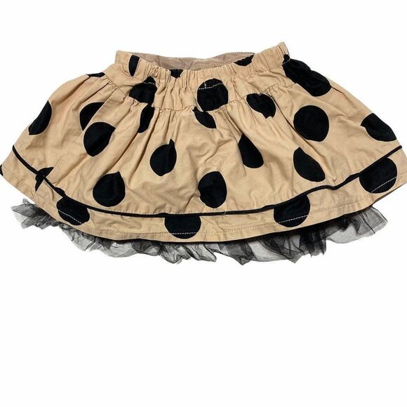 NEXT Baby Black Polka Dot Skirt - Picture 3 of 3